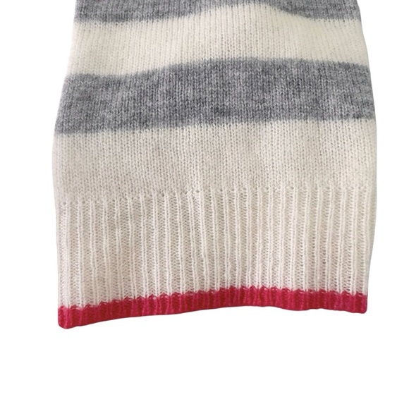 Velvet by Graham & Spencer Rylan Stripe Wool Cashmere Sweater Size Large - Picture 5 of 12